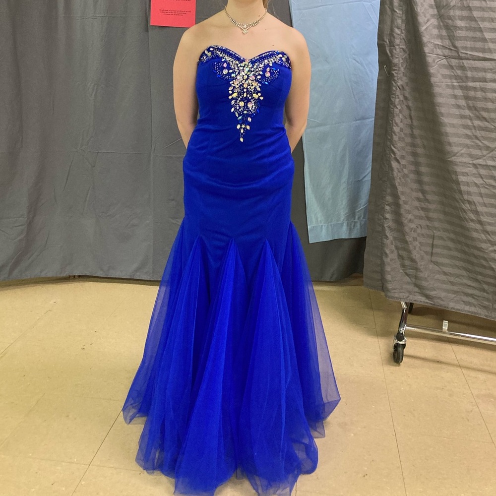 Royal Blue Dress